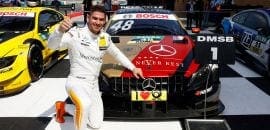 Mortara vence primeira corrida em Lausitzring; Rast sofre forte acidente
