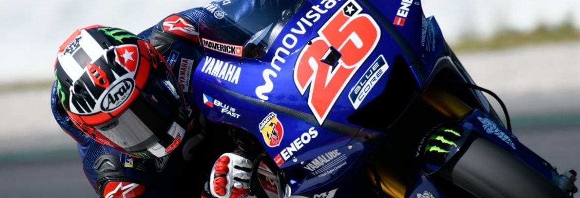 Viñales lidera tempos de teste da MotoGP em Barcelona