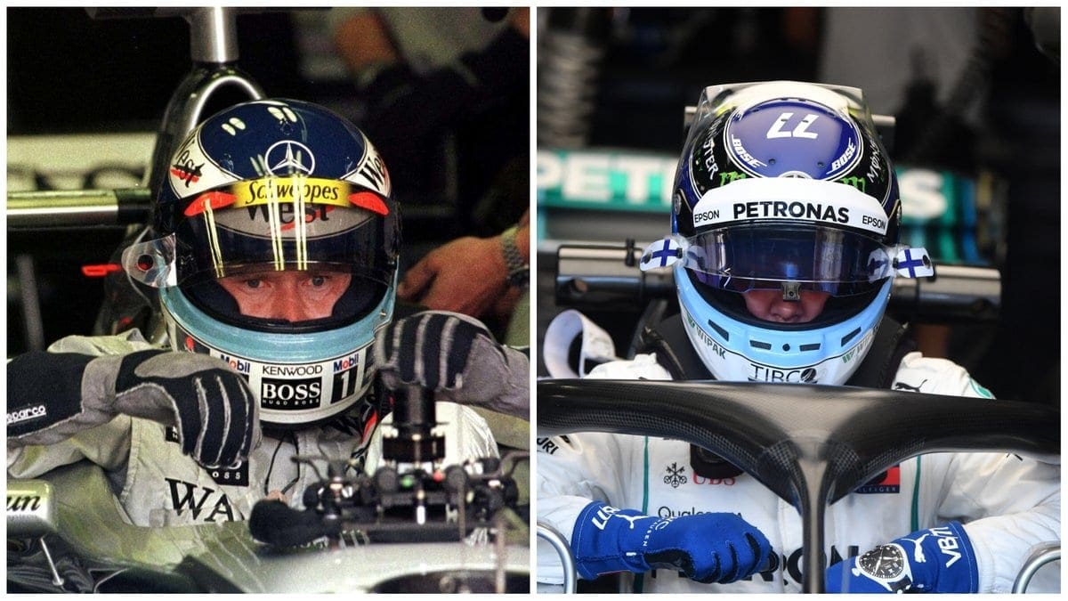 Valtteri Bottas - Mika Hakkinen capacete