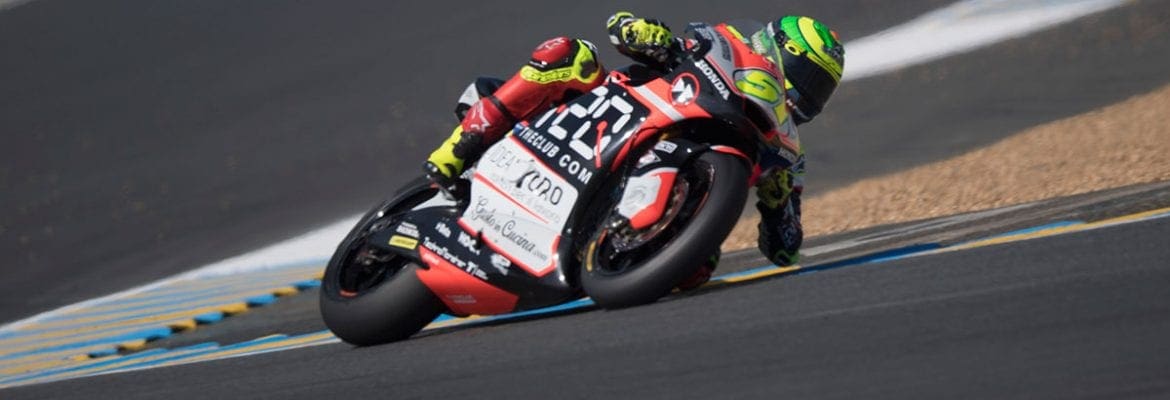 Eric Granado chega a Assen para a oitava etapa do Mundial da Moto2