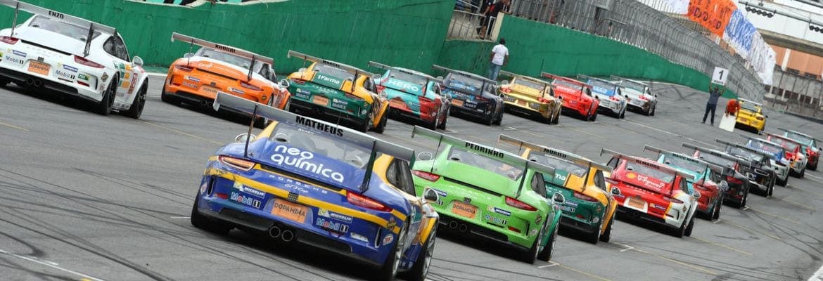 Porsche Império Carrera Cup corre em Interlagos no dia do aniversário da pista