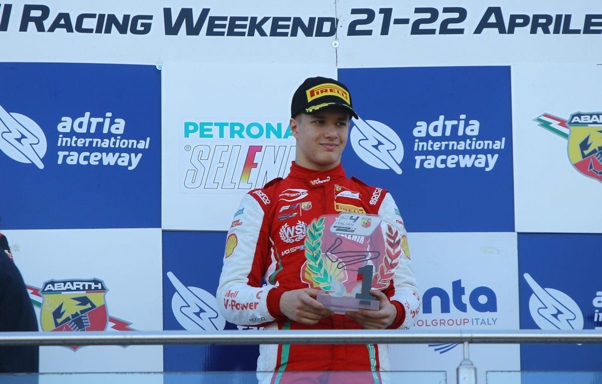 Gianluca Petecof (Prema) - F4 Itália