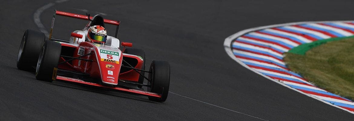 Em prova de recuperação, Gianluca Petecof ganha 11 posições e volta a pontuar na Fórmula 4 Alemã