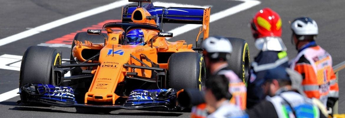 Alonso sai do GP da França frustrado com o desempenho do carro