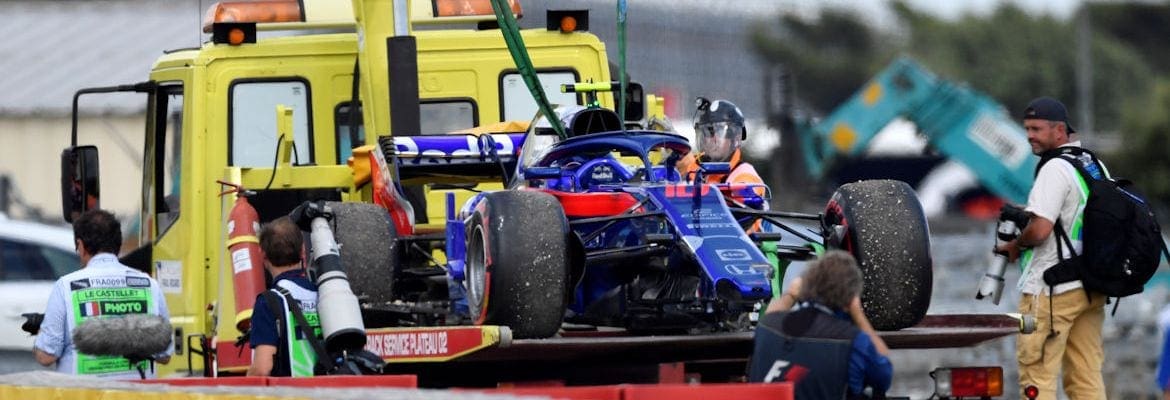 Gasly: “Foi difícil abandonar a corrida depois de três curvas”
