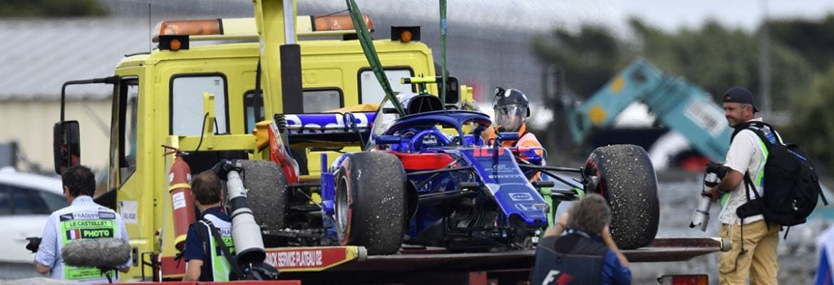 GP da França termina mais cedo para os franceses Gasly e Ocon
