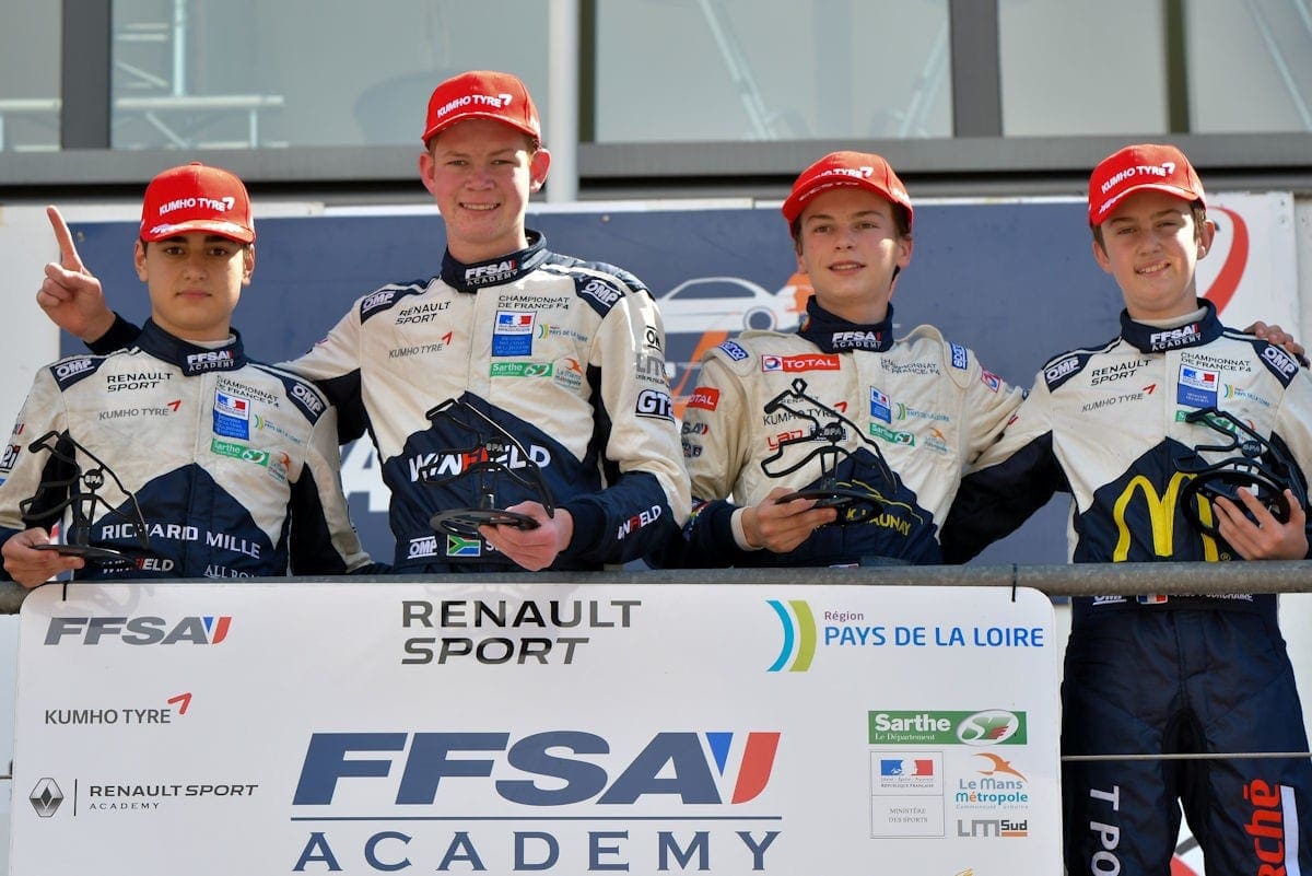 F4 Francesa: Com pole e pódio, Caio Collet amplia liderança após etapa em Spa Caio Collet - F4 Francesa - Spa