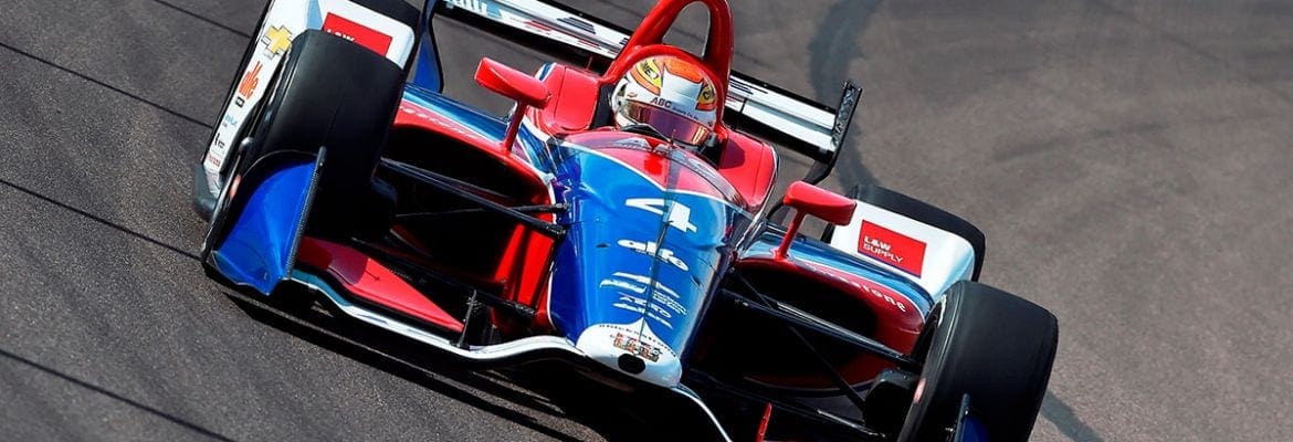 No Texas, Matheus Leist busca repetir bom desempenho em ovais da Indy a 350 km/h