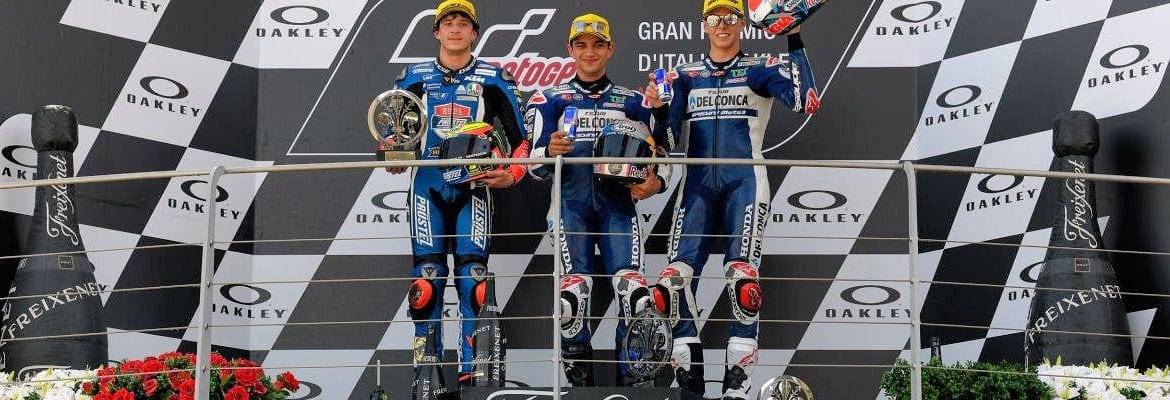 “Photo Finish” em Mugello: Martin vence Bezzecchi e Giannantonio em final apertado da Moto3