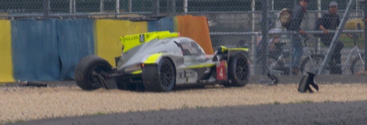ByKolles bate nas Porsche Curves e abandona as 24 Horas de Le Mans