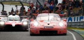 24h de Le Mans: Porsche ‘Pink Pig’ lidera a GTE-Pro depois de muitas mudanças; Toyota segue líder geral