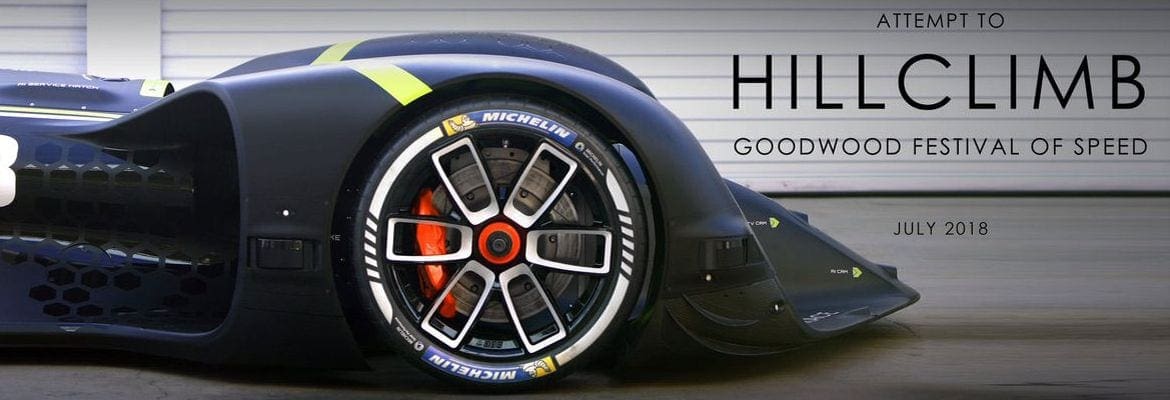 “Roboracer EV” vai subir a colina do Goodwood Festival of Speed em 2018