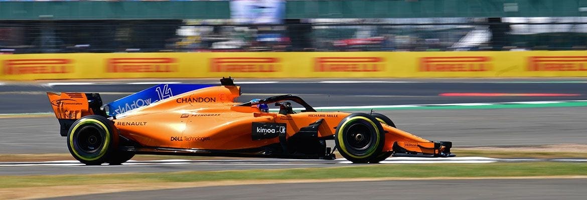 Para Fernando Alonso (13º), qualificação em Silverstone foi a melhor do ano até agora
