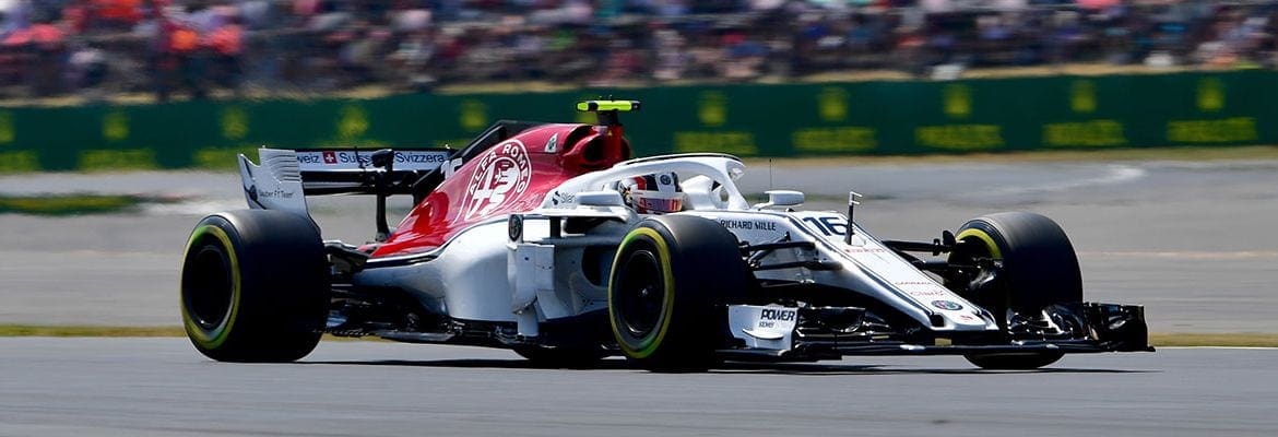 Charles Leclerc comemora P9 no grid e espera conseguir pontuar no GP da Inglaterra