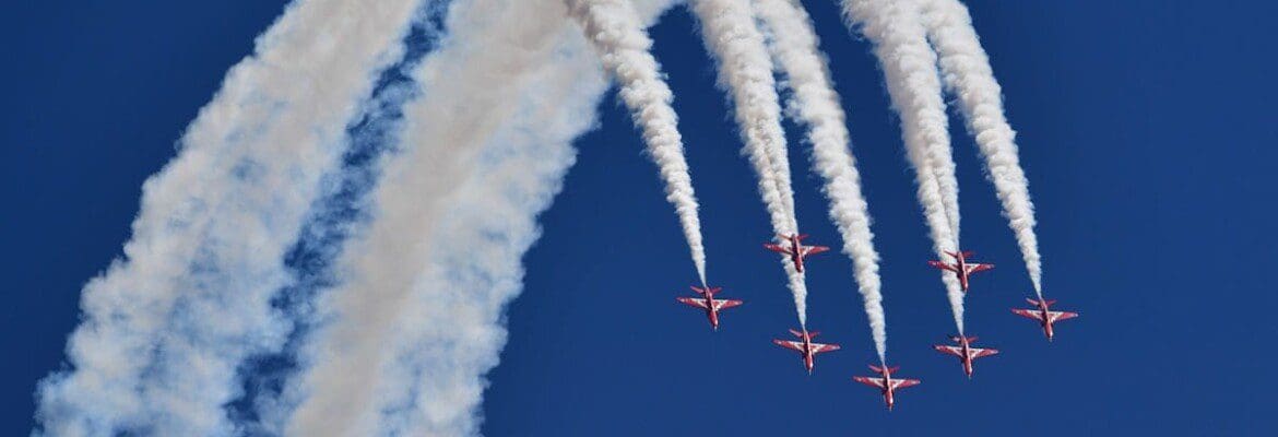 ‘Red Arrows’ recebem autorização para voar antes do GP da Inglaterra de F1