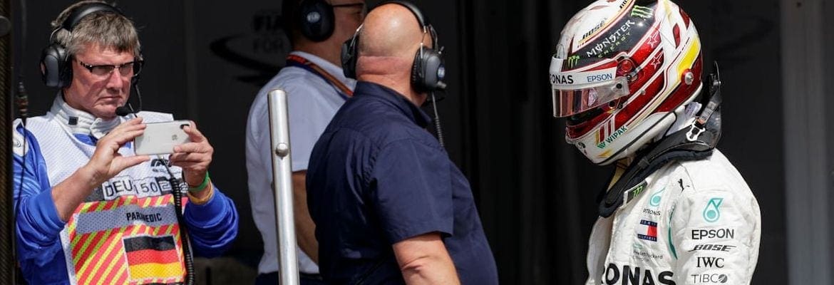 Hamilton em 14º no grid da Alemanha: “Não será como Silverstone”