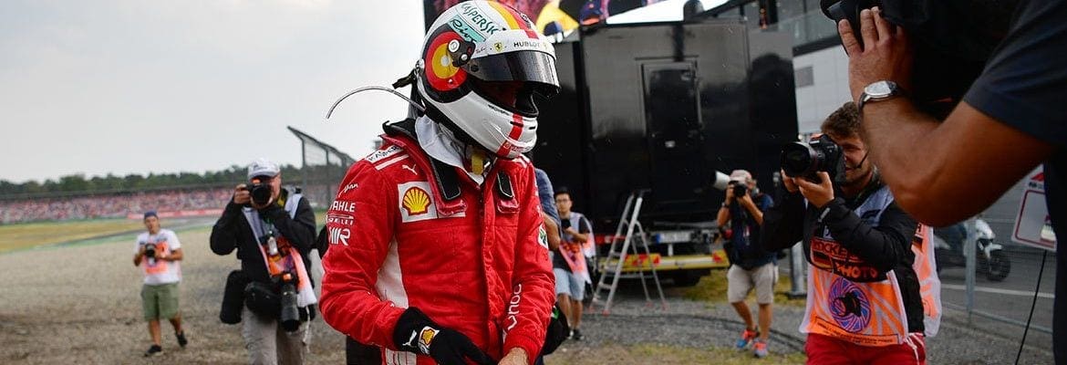 Vettel escorrega da vitória na Alemanha: “Pequeno erro, grande decepção”