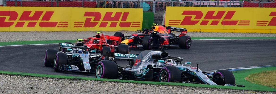 Chuva “vira o jogo” e Hamilton vence, com dobradinha da Mercedes, o GP da Alemanha