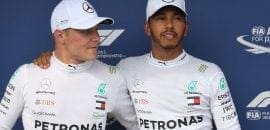 Bottas e Hamilton (Mercedes) - GP da Hungria de F1 2018