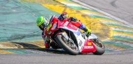 Eric Granado encerra o primeiro dia de treinos com o melhor tempo na 8ª etapa do SuperBike Brasil