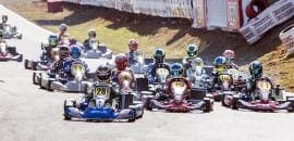 Começaram as corridas da segunda fase do Brasileiro de Kart