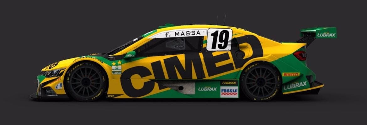Confira como será o carro de Felipe Massa na Corrida do Milhão