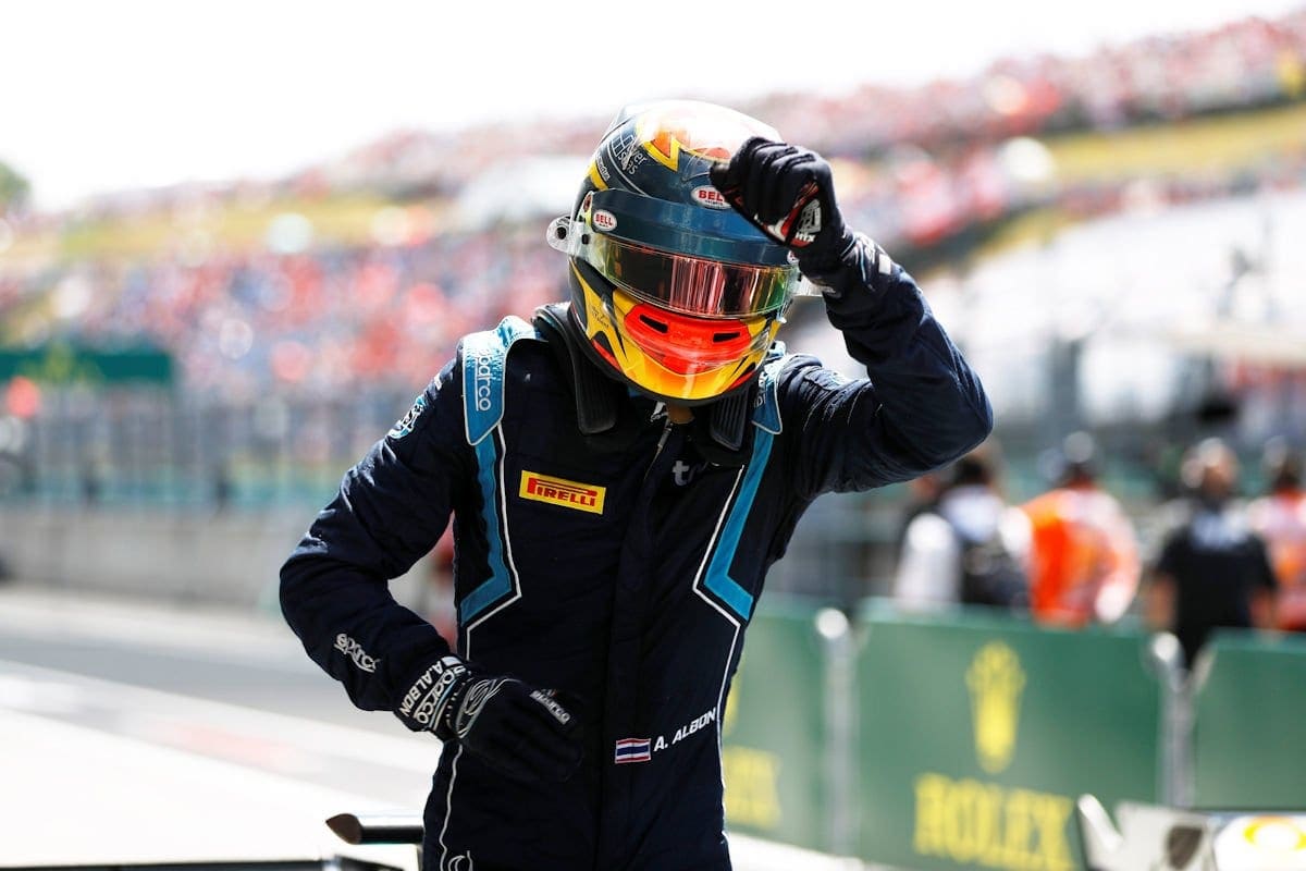 Alexander Albon vence a segunda da F2 na Hungria; Sérgio Sette foi o terceiro Fórmula 2 - Hungria