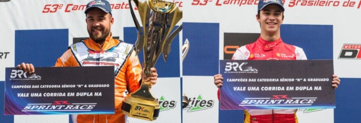 Campeões Brasileiros de Kart vão competir na Sprint Race
