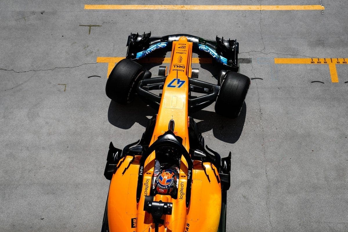 Teste da F1 na Hungria: Giovinazzi bate o recorde de Hungaroring na tarde do primeiro dia Lando Norris (McLaren)