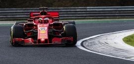 Antonio Giovinazzi (Ferrari) - Testes Hungria