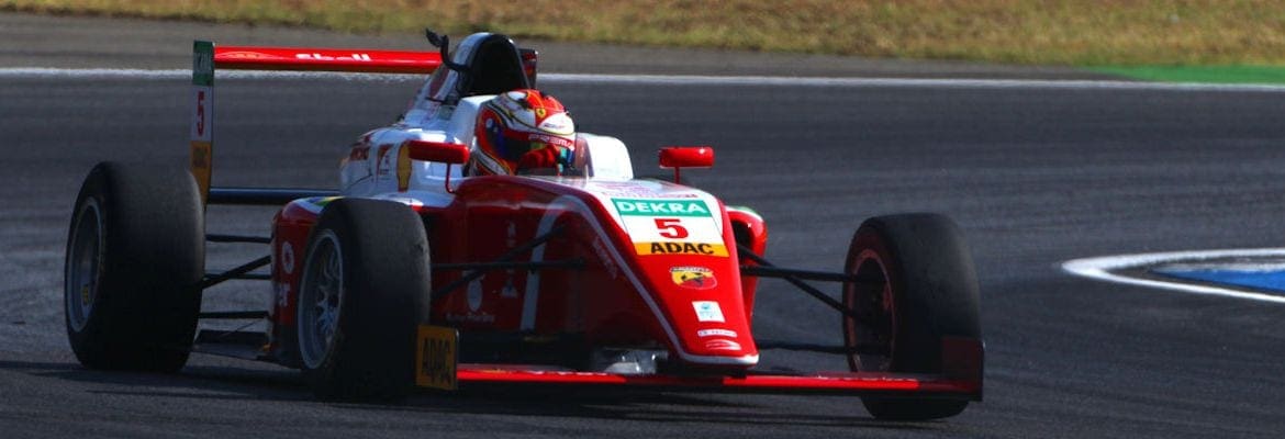 Gianluca Petecof volta a marcar pontos na segunda prova da F4 Alemã em Hockenheim