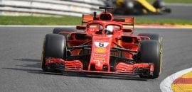 Sebastian Vettel (Ferrari) - GP da Bélgica de F1 2018