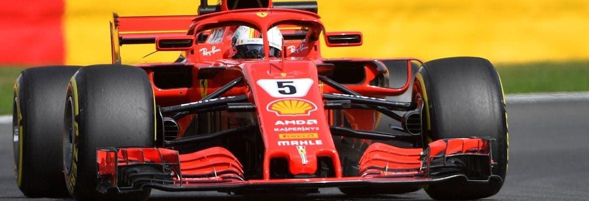 Com Vettel na frente de Raikkonen, Ferrari lidera último treino livre para o GP da Bélgica