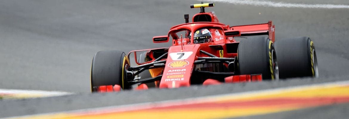 GP da Bélgica: Raikkonen lidera segundo treino em dia de domínio da Ferrari