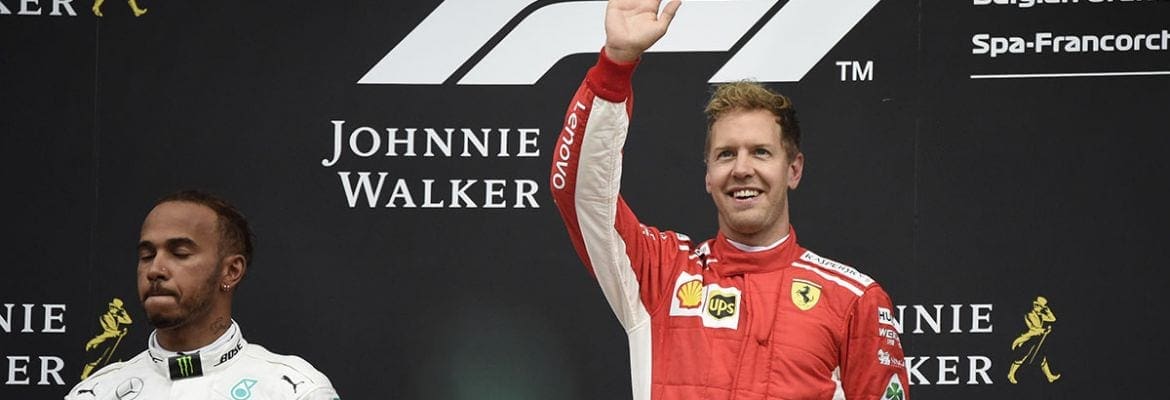 Vettel desbanca pole position de Hamilton e vence GP da Bélgica