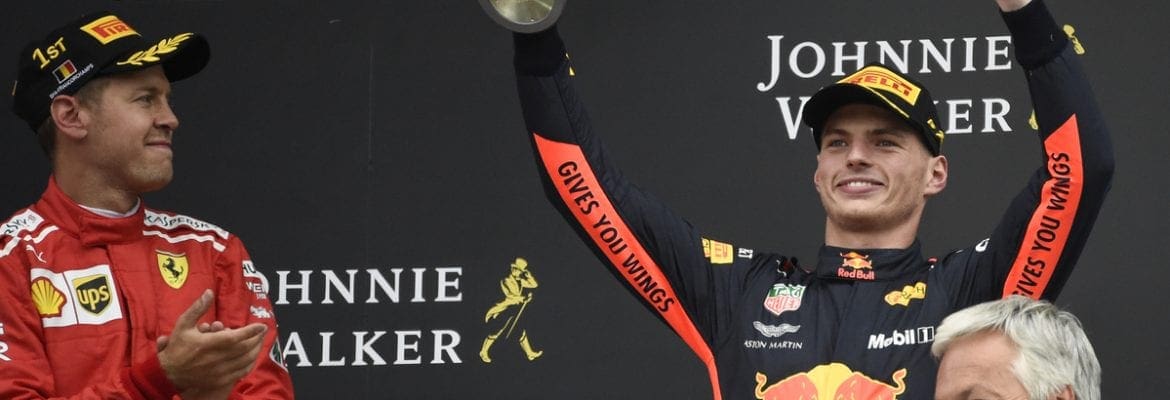 Verstappen: “É sempre bom estar no pódio, mas estar no pódio aqui na Bélgica é ainda mais especial”