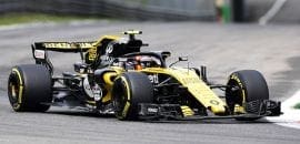 Renault satisfeita com forte desempenho de Carlos Sainz na Itália