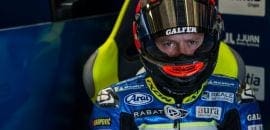 Tito Rabat fala pela primeira vez com a imprensa após acidente no GP da Inglaterra