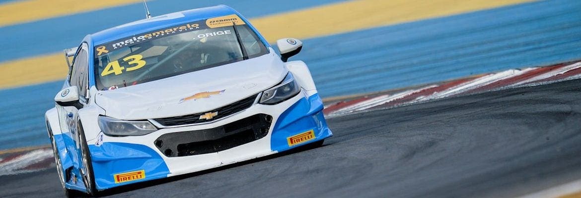 No Brasileiro de Marcas, Vicente Orige abre treinos na frente em Goiânia