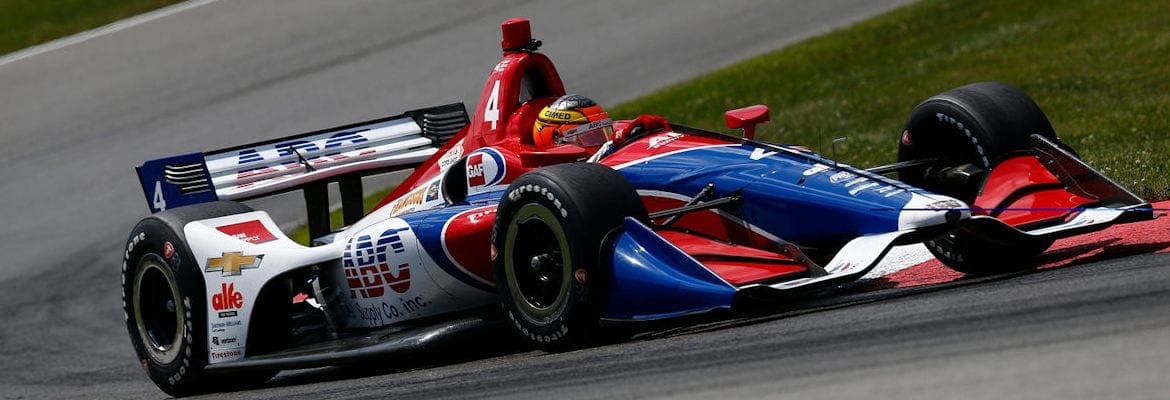 Matheus Leist estreia no oval de Pocono com a AJ Foyt