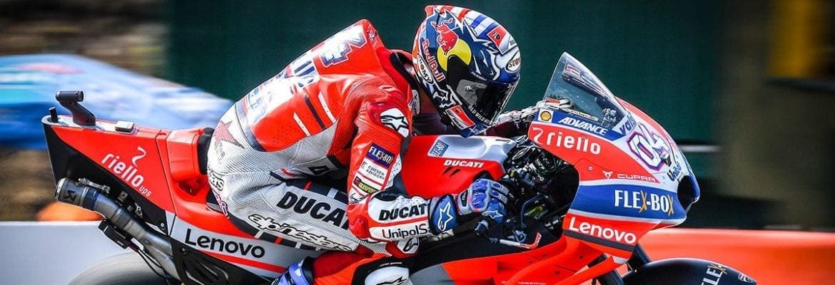Dovizioso e Rossi superam Marquez para fazer 1-2 em Brno