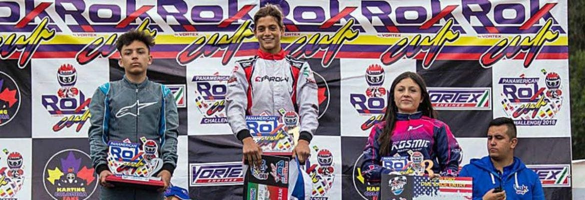Matheus Morgatto conquista o Panamericano de Kart