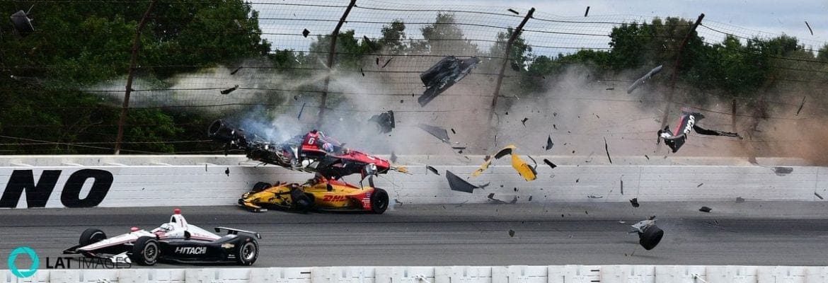 Com nova cirurgia prevista, Wickens não deve ter sequelas depois do grave acidente em Pocono