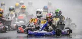 Rafael Câmara é destaque sob chuva no Sul-Americano de Kart no Velopark