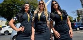 GALERIA: As Gatas da StockCar nas ruas de Goiânia