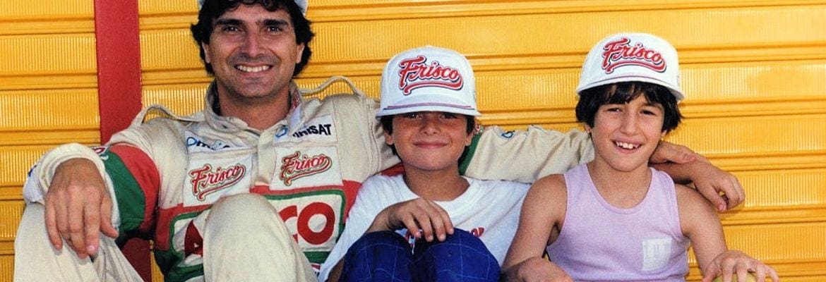 Piquet Sr, Piquet Jr e Bia: 25 anos antes e depois