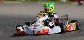 Na Suécia, Guilherme Figueiredo participa de etapa preparatória para o Mundial de Kart