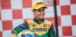 Vice-campeão brasileiro de kart, Matheus Ferreira disputa a 6ª etapa do Paulista Light