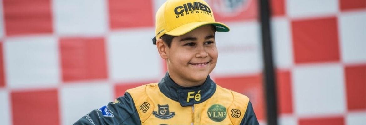 Vice-campeão brasileiro de kart, Matheus Ferreira disputa a 6ª etapa do Paulista Light
