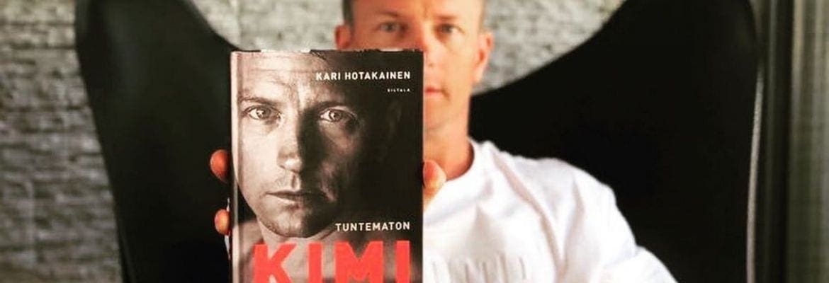 Raikkonen lança este mês sua autobiografia “Minha história até agora”